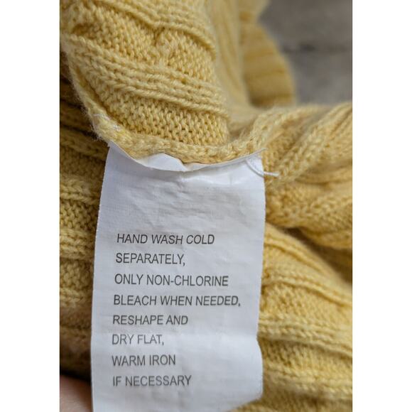 Jeanne Pierre Women’s 100% Cotton Turtleneck Fitted Ribbed Long Sleeve Sweater M - Picture 7 of 7